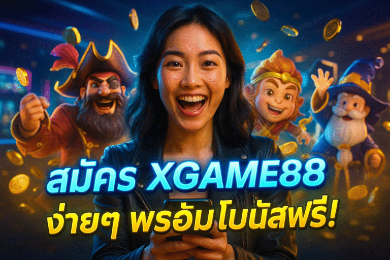 สมัคร XGAME88 ง่ายๆ พร้อมโบนัสฟรี!