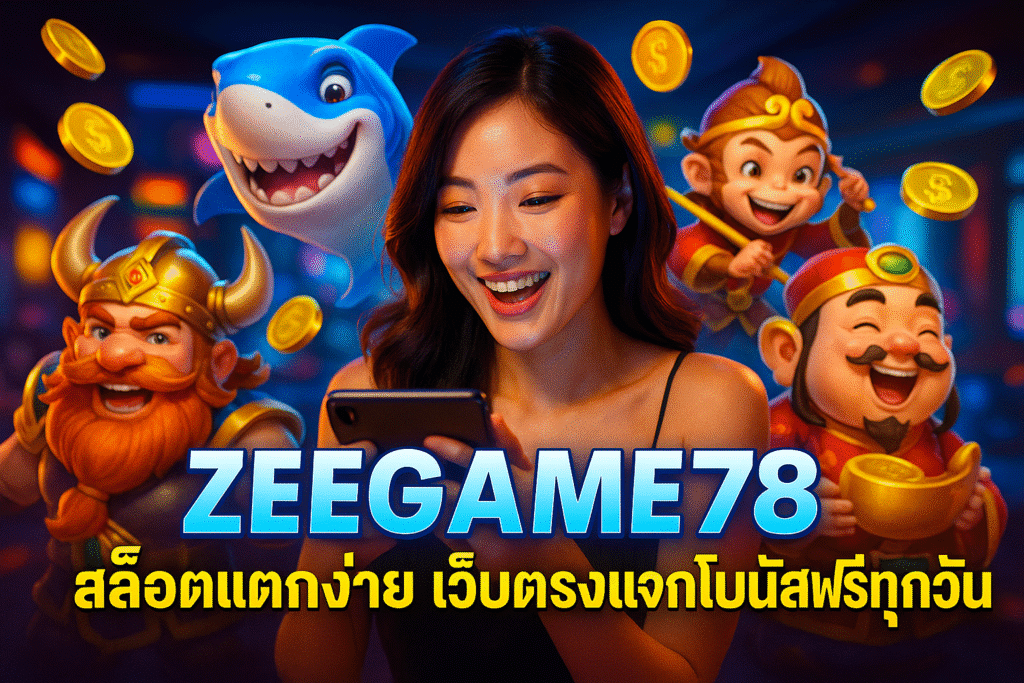 ZEEGAME78 สล็อตแตกง่าย เว็บตรงแจกโบนัสฟรีทุกวัน