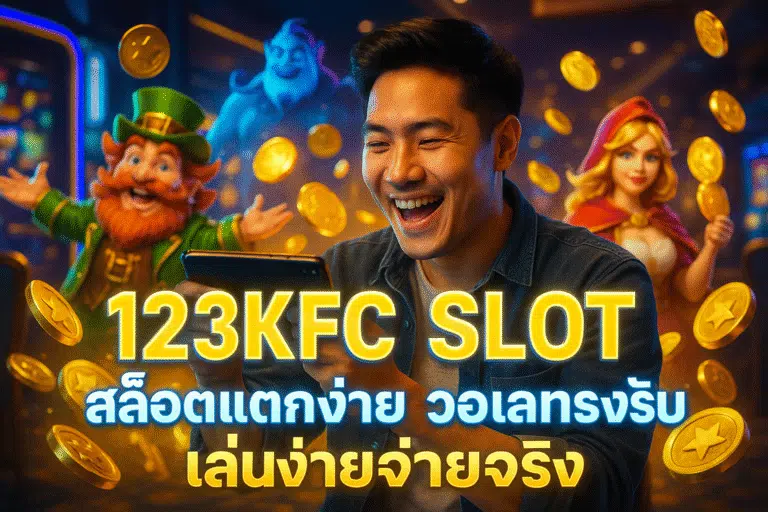 123KFC SLOT สล็อตแตกง่าย วอเลทรองรับ เล่นง่ายจ่ายจริง